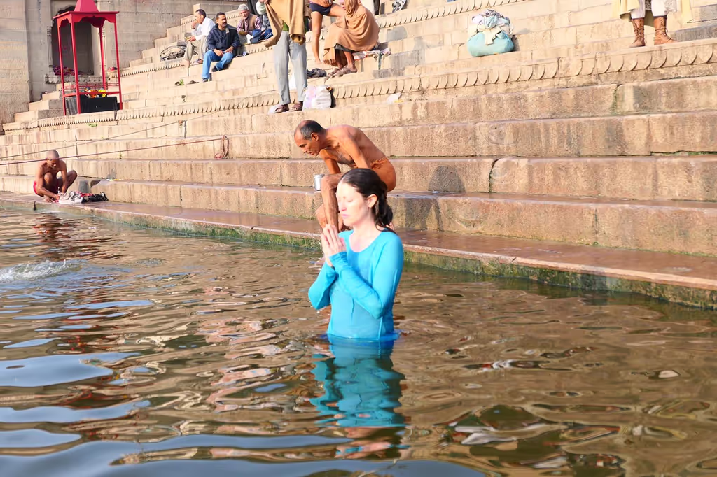 Varanasi Private Tour - Take a dip in the Ganga