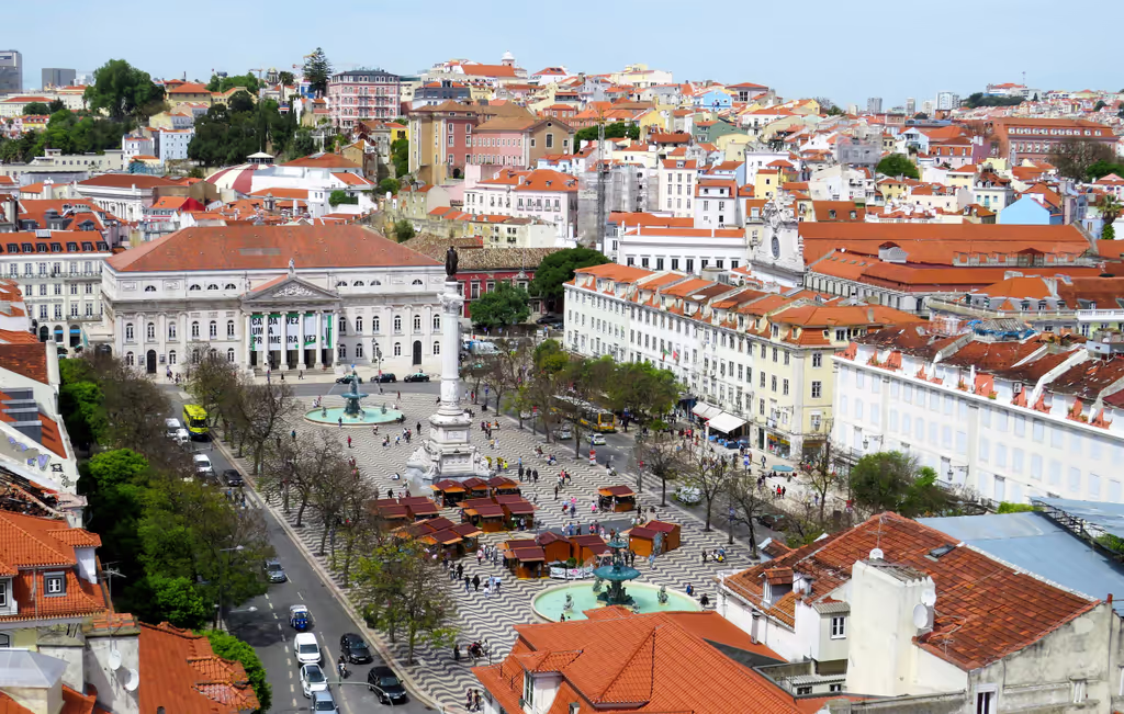 Lisbon Private Tour - Rossio square
