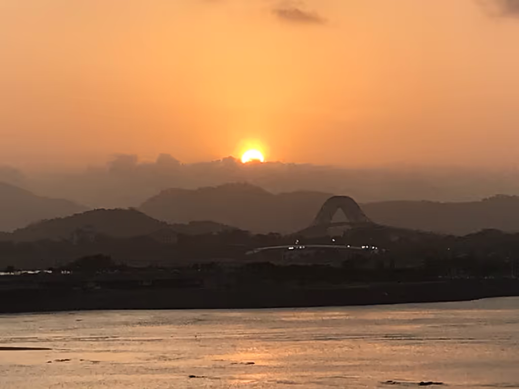 Panama City Private Tour - Sunset from the Colonial District