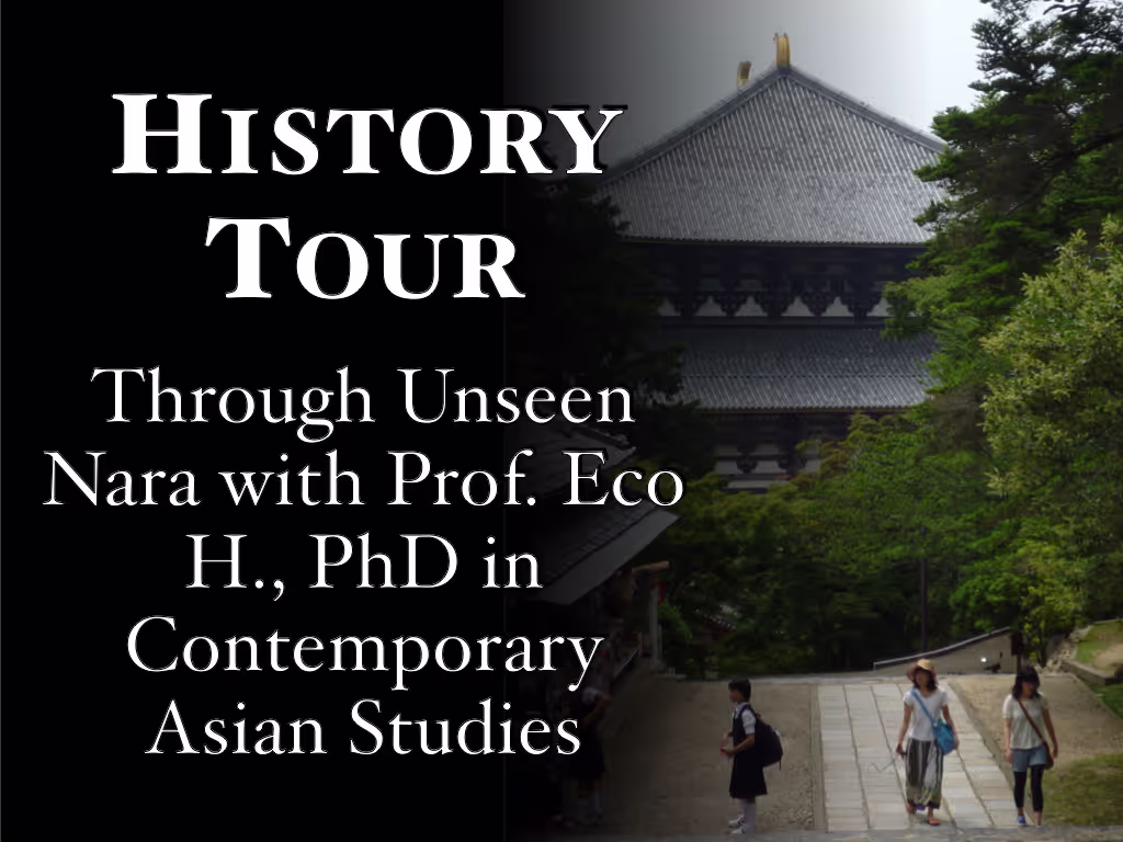 Nara Private Tour - Nara History Tour