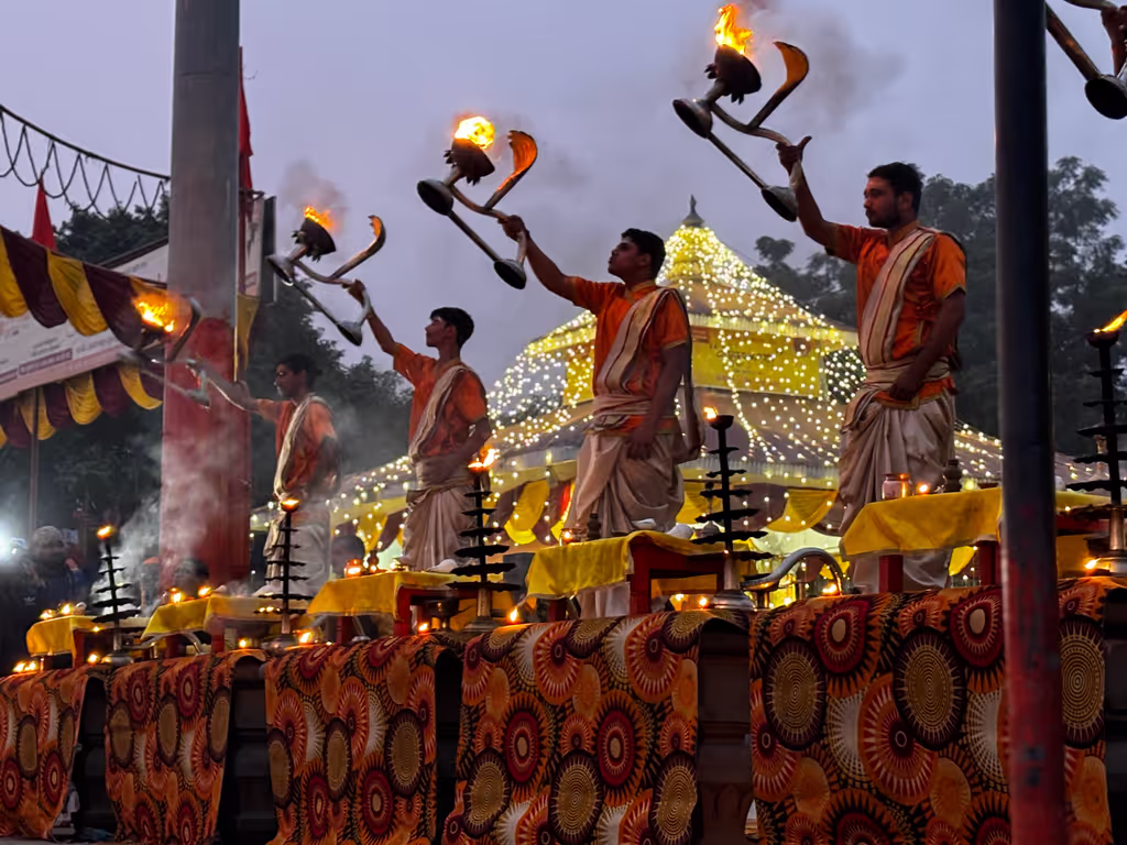 Delhi Private Tour - Evening Aarti in Varanasi.