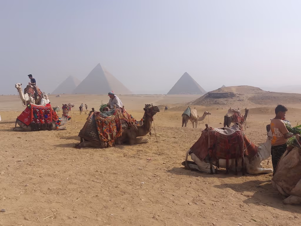 Giza Private Tour - panoramic view