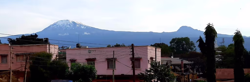 Kilimanjaro Private Tour - View of Mt Kilimanjaro from Moshi