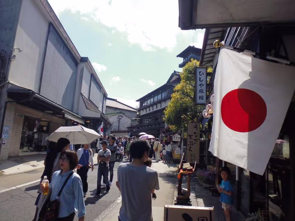 Narita Private Tour - The approach to Narita-san Shinshoji Temple