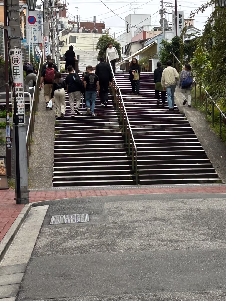 Tokyo Private Tour - Stairs