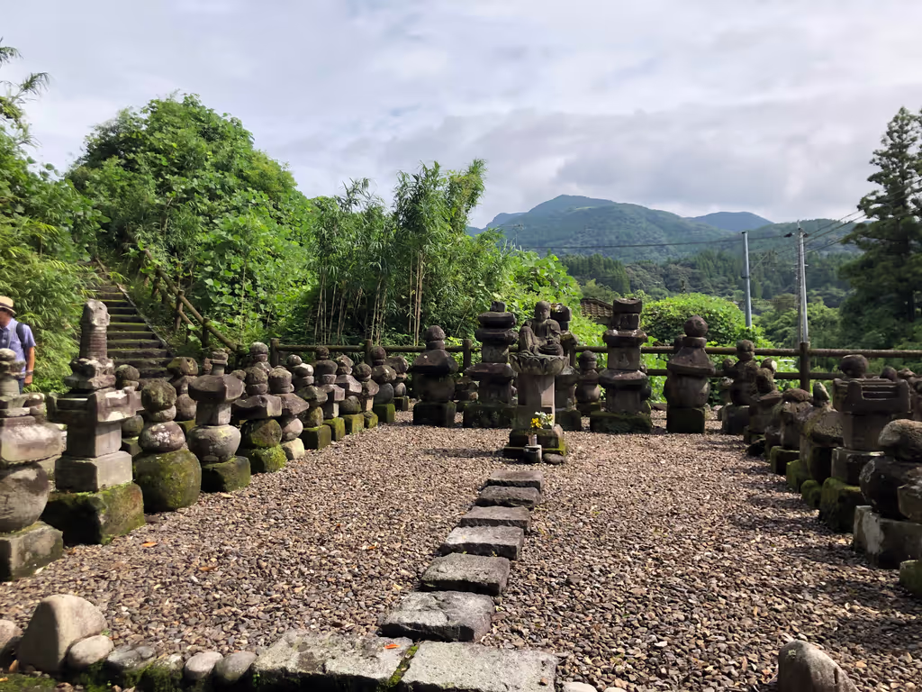 Kagoshima Private Tour - The graveyard of the Funamori family, which dates