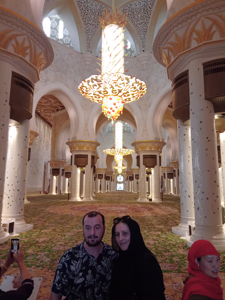 Abu Dhabi Private Tour - Abu Dhabi grand mosque