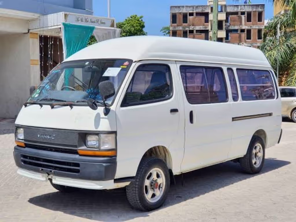 Kilimanjaro Private Tour - Toyota Hiace for the transport to Airport & to the