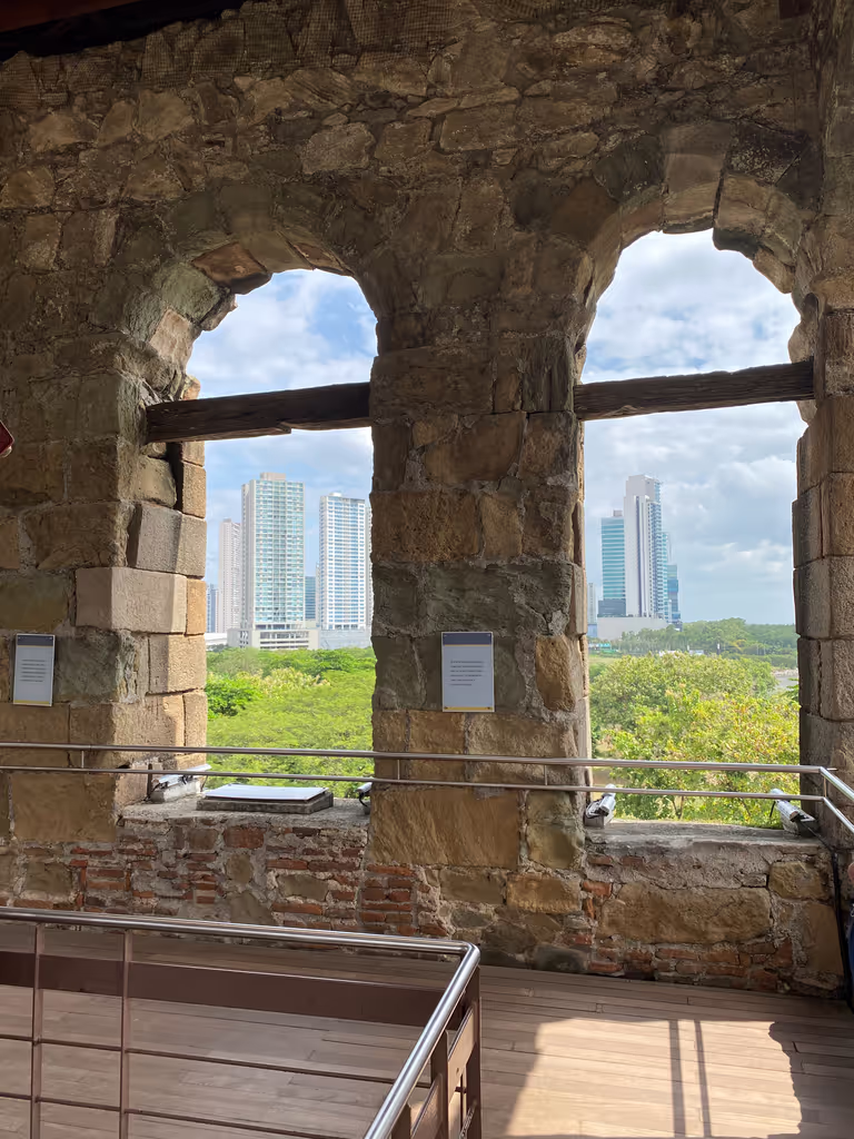 Panama City Private Tour - City view from the bell tower