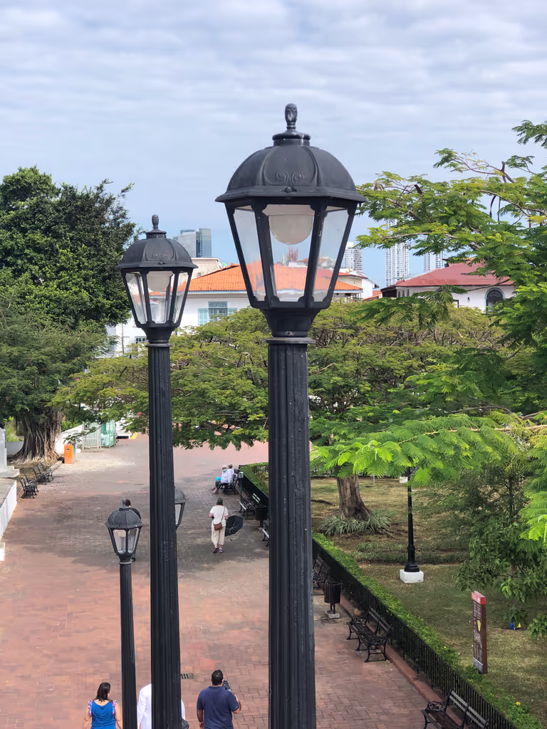 Panama City Private Tour - View of the French Plaza - Oldtown