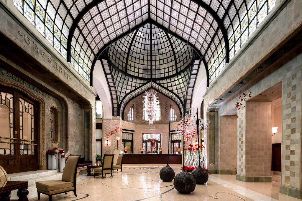 Budapest Private Tour - Interior of Hotel Gresham