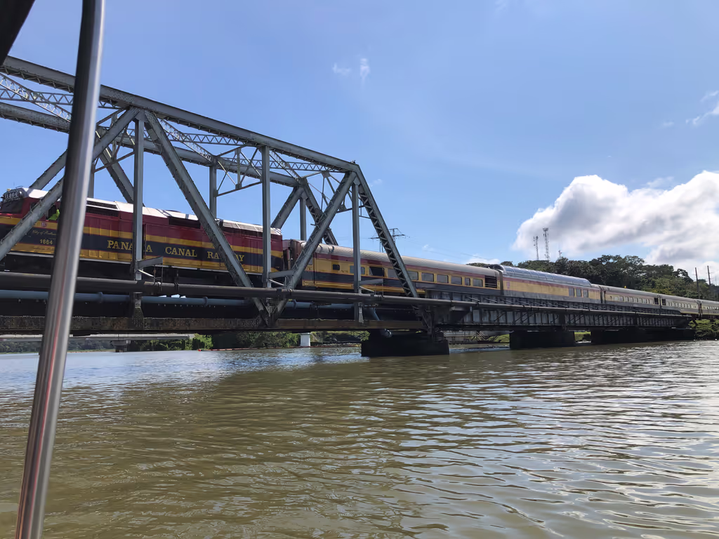 Panama City Private Tour - Panama Canal Railway crossing the Gatun Lake