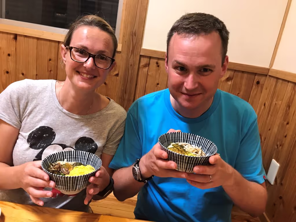 Amami Private Tour - Let's try Keihan(chicken soup & rice)!!