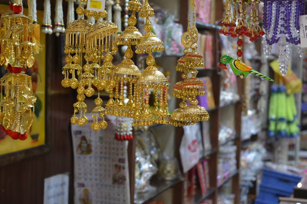 Delhi Private Tour - Earing collections