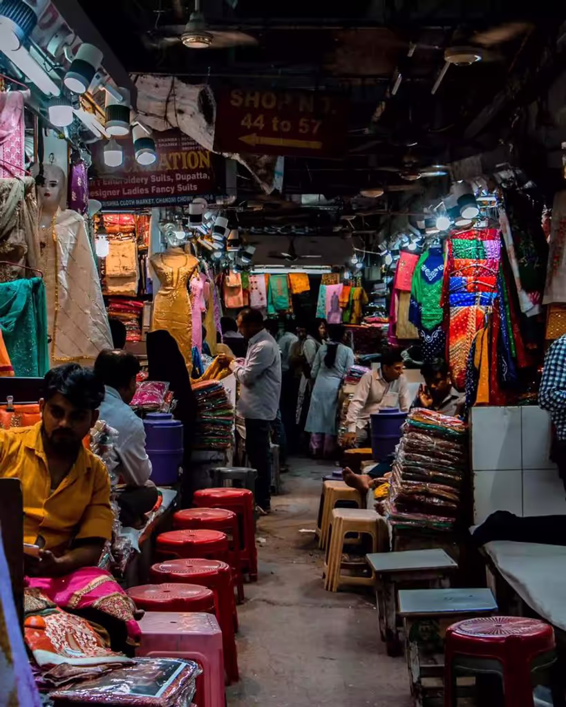 Delhi Private Tour - Clothes Market