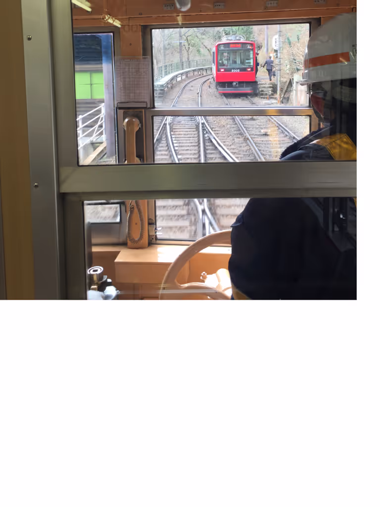 Hakone Private Tour - Start with the mountain train climbing the steepest slope in Japan
