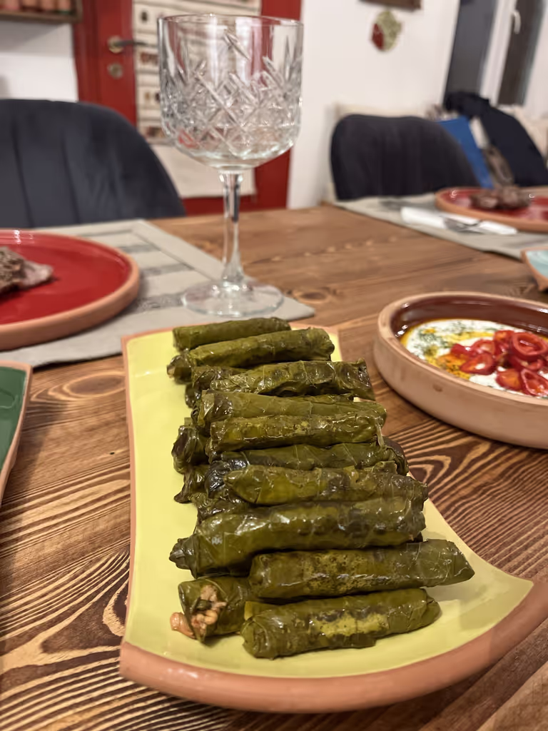 Cappadocia Private Tour - wrapped vine-leaves