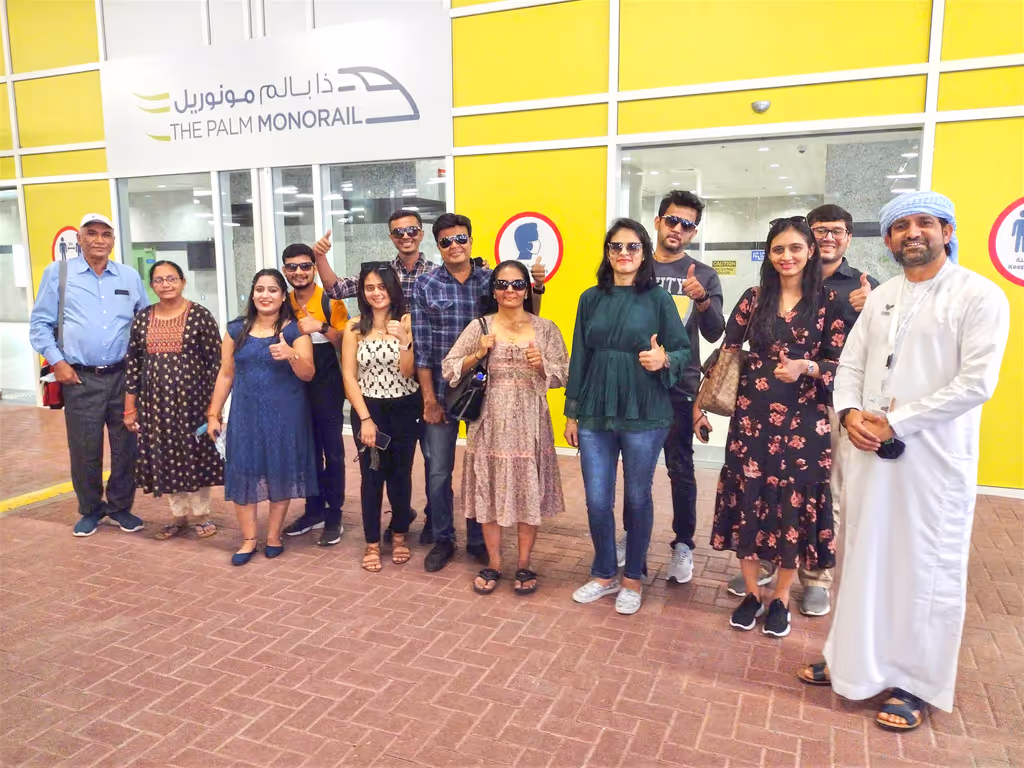 Dubai Private Tour - Monorail Ride