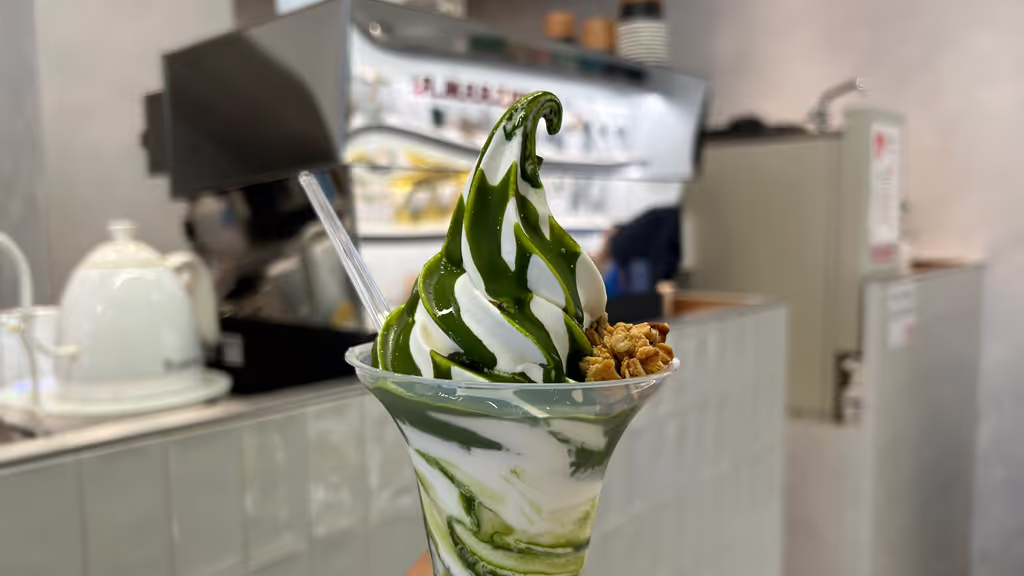 Tokyo Private Tour - Matcha ice cream