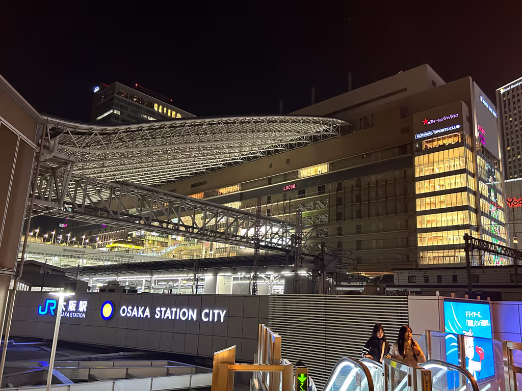 Osaka Private Tour - Estación de Osaka