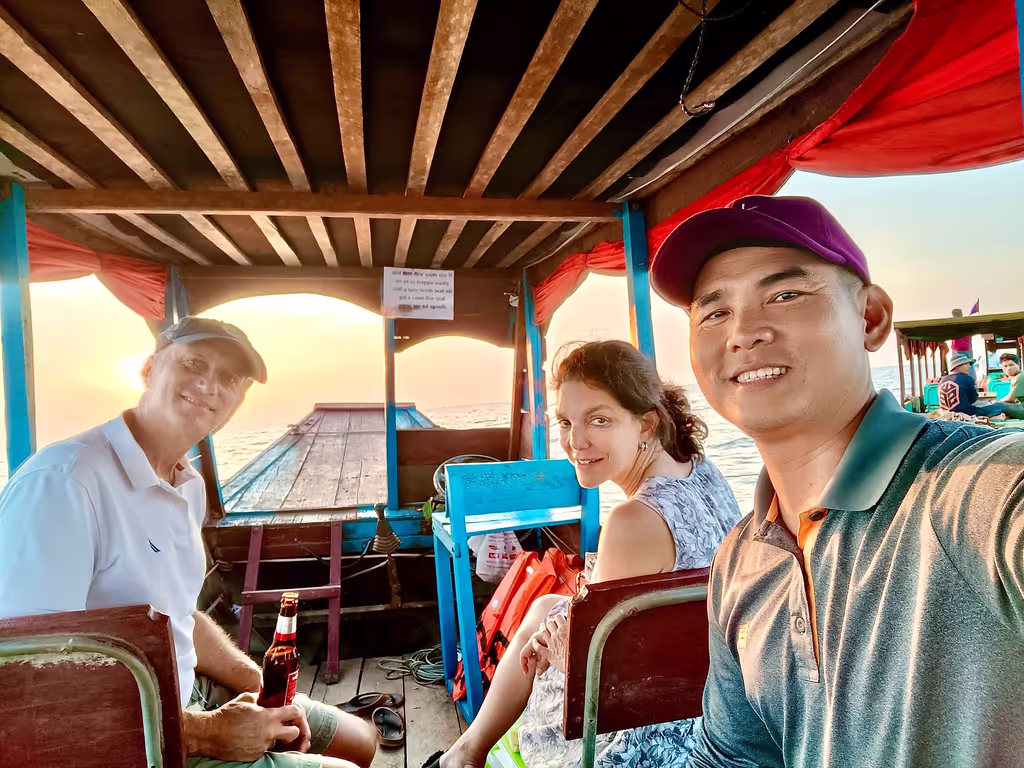 Siem Reap Private Tour - Boat Ride at Sunset