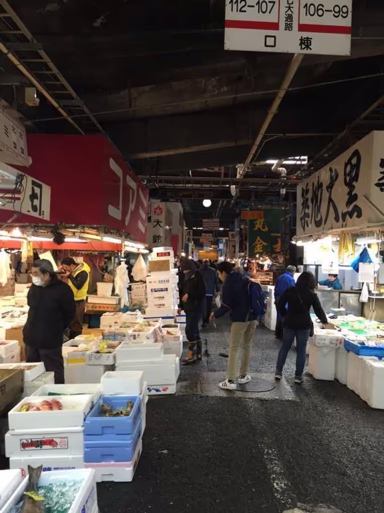 Tokyo Private Tour - In Tsukiji fish market for reseller