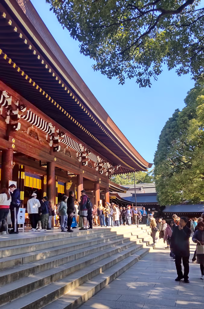 Tokyo Private Tour - Main Hall at Meiji Jingu