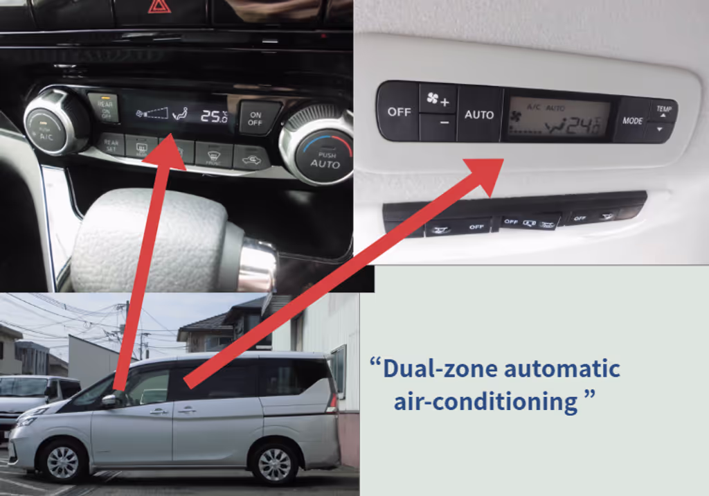 Fukuoka Private Tour - “front & rear automatic air-conditioning"