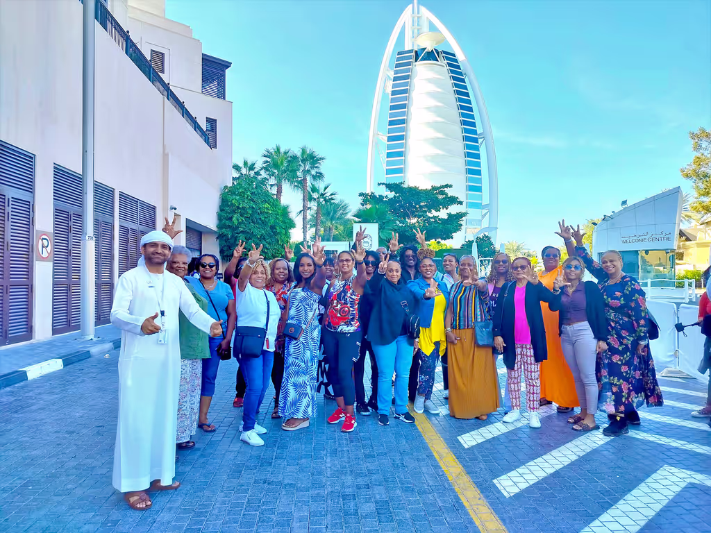 Dubai Private Tour - Burj Al Arab: The world's only seven star hotel.