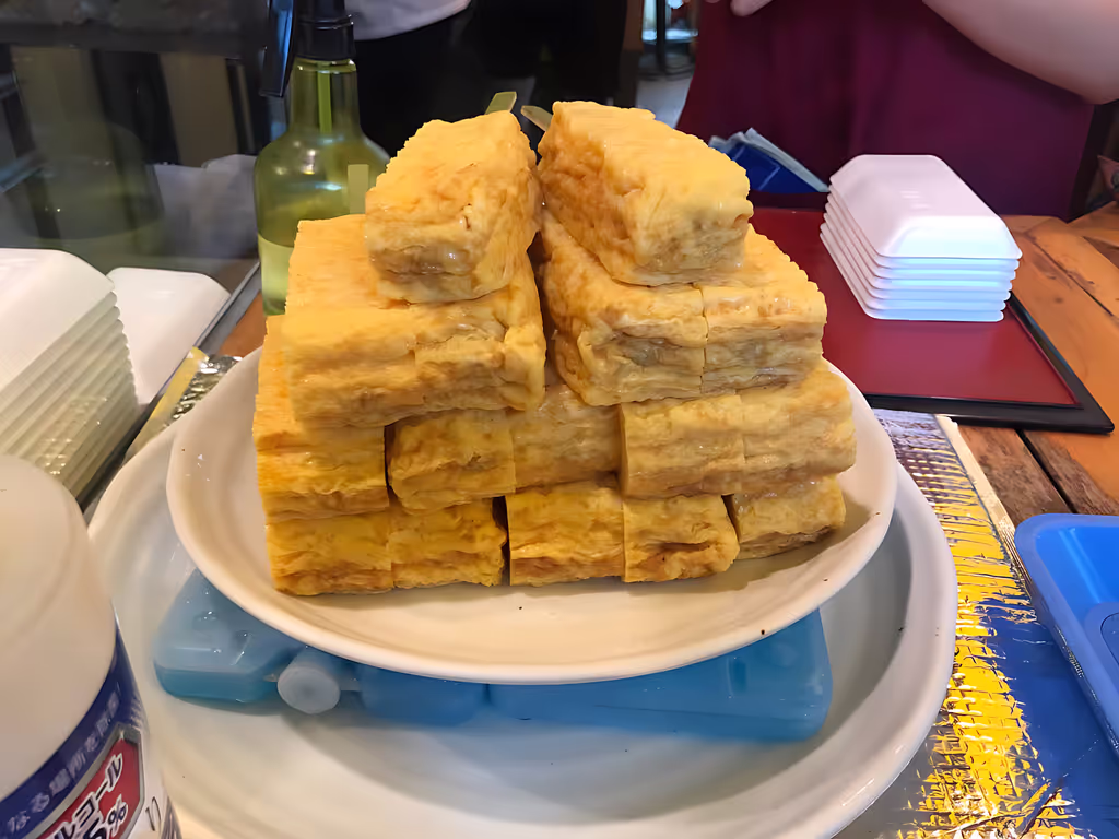 Tokyo Private Tour - It's fluffy and piping hot!