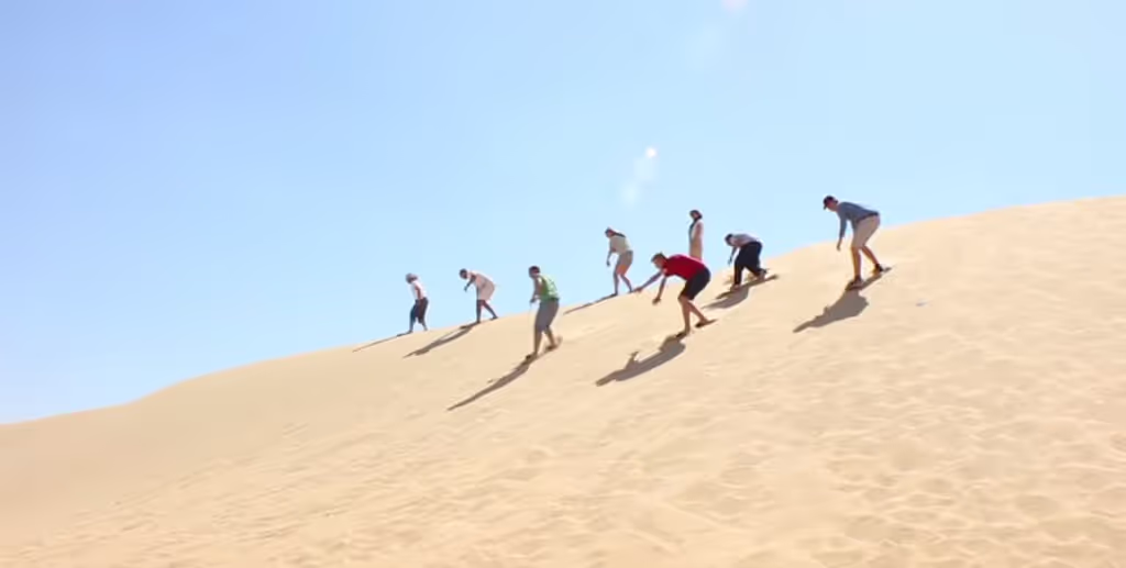 Cairo Private Tour - sand boarding