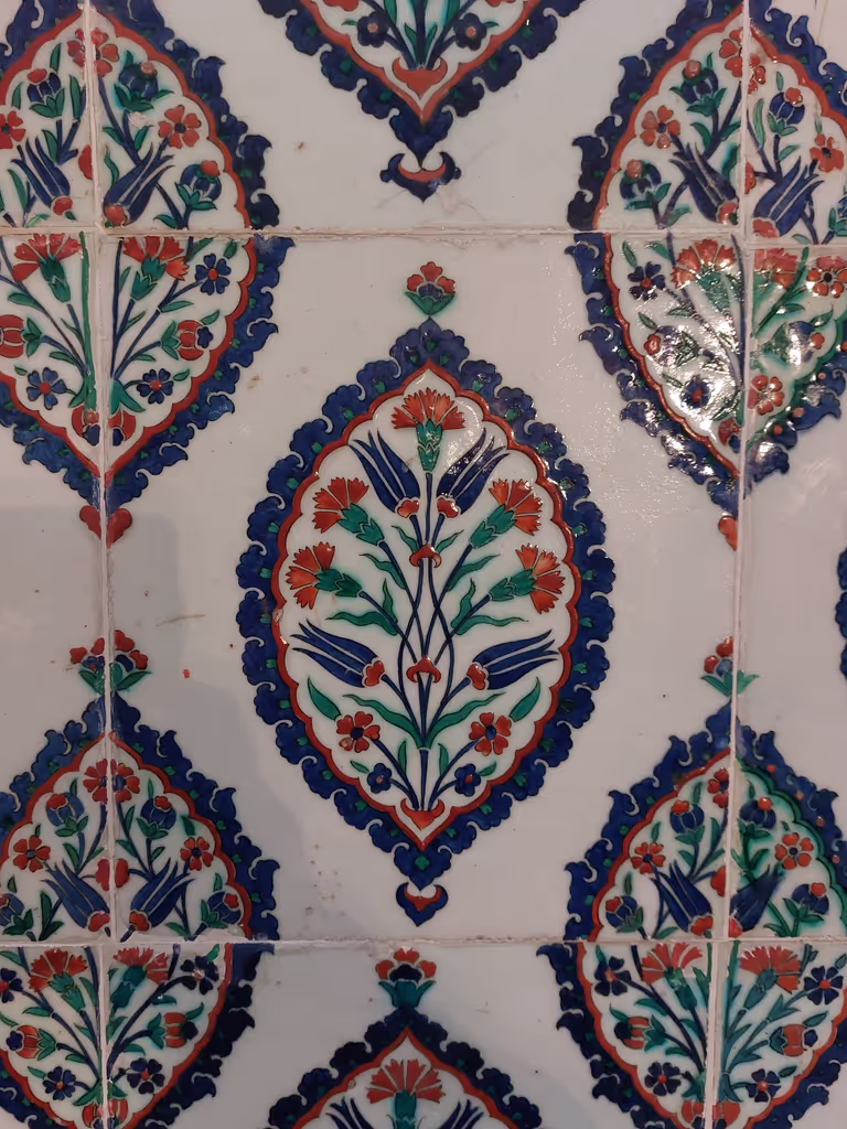 Istanbul Private Tour - Baeutiful İznik style Tiles