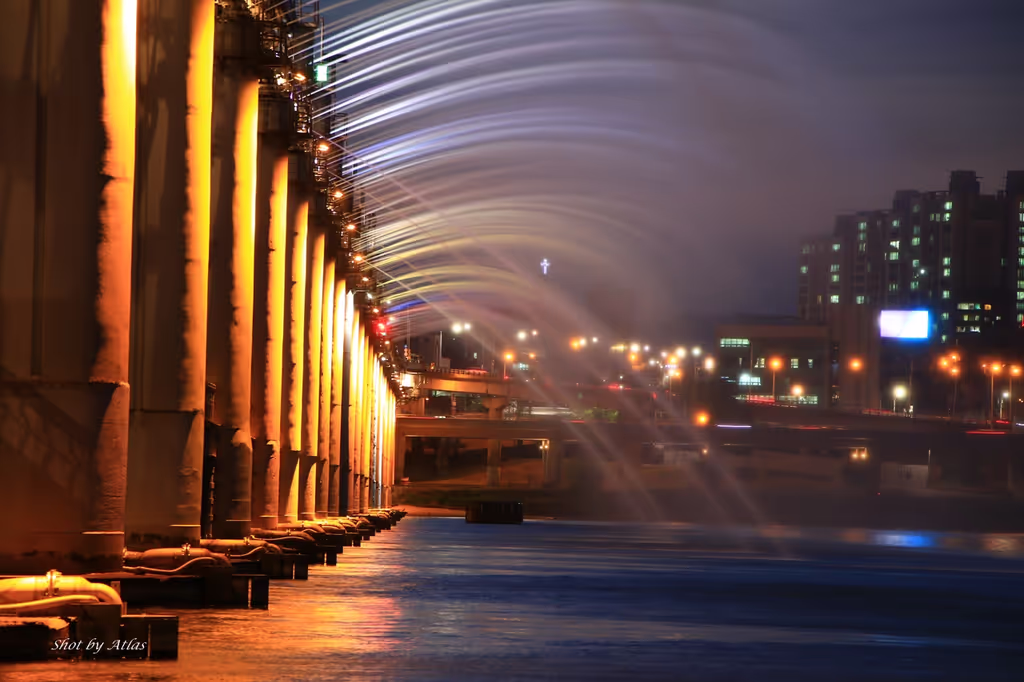 Seoul Private Tour - Banpo Bridge (Night)
