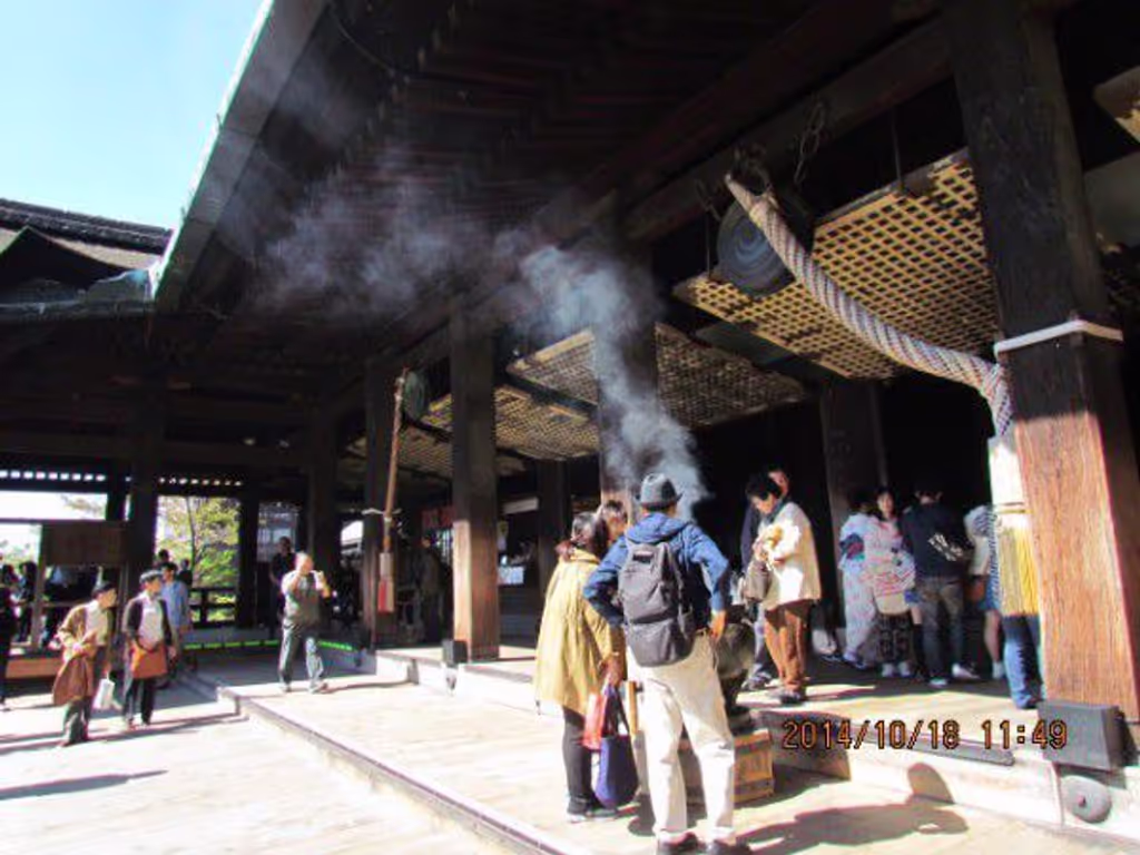 Kyoto Private Tour - The stage of Kiyomizu Temple.