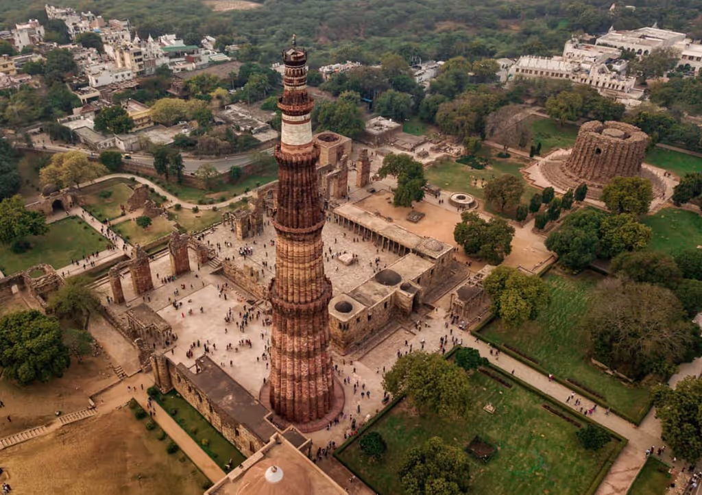 Delhi Private Tour - Aerial View of Complex