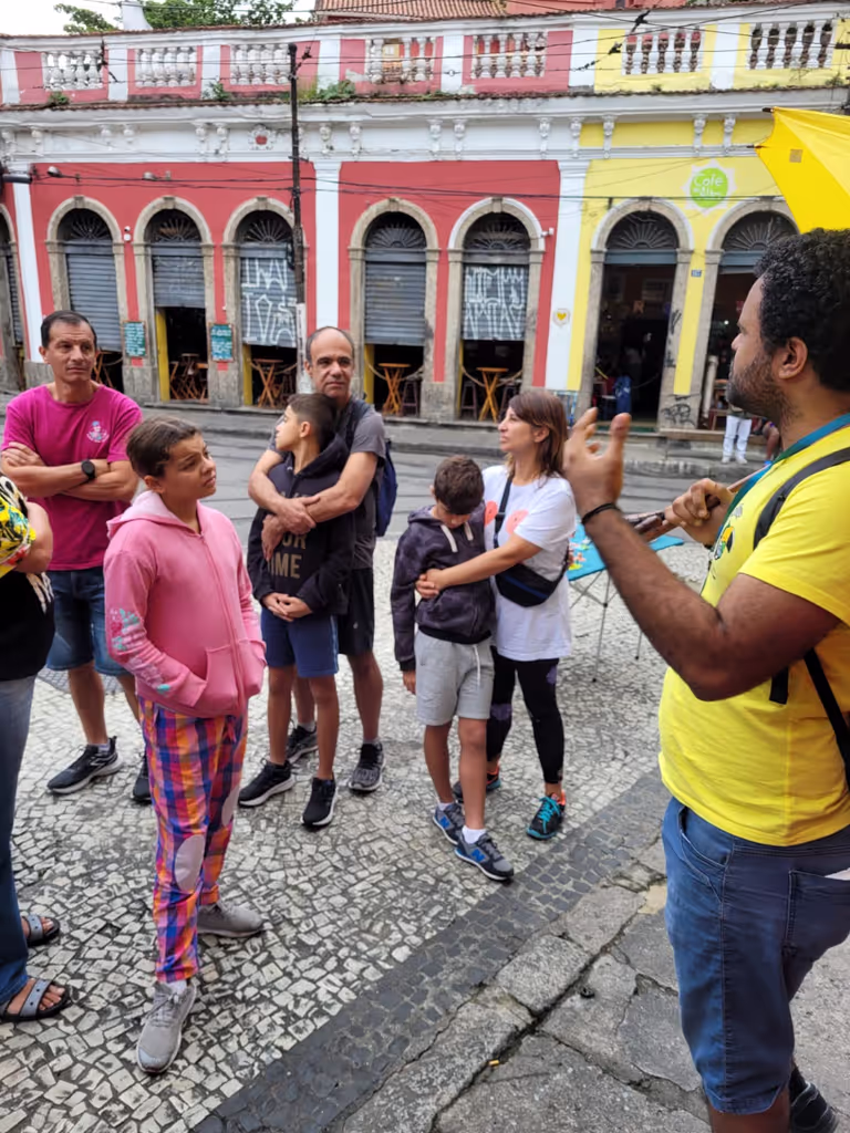Rio de Janeiro Private Tour - Largo dos Guimarães, the touristic hub of the area