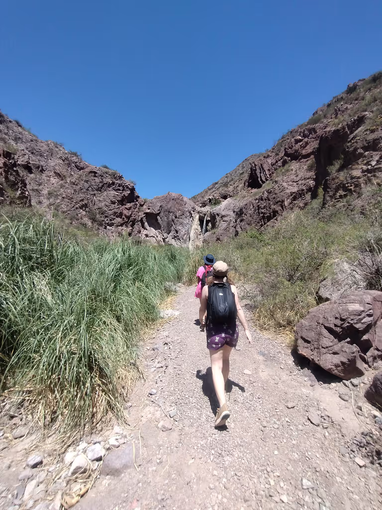 Mendoza Private Tour - Road to the waterfall