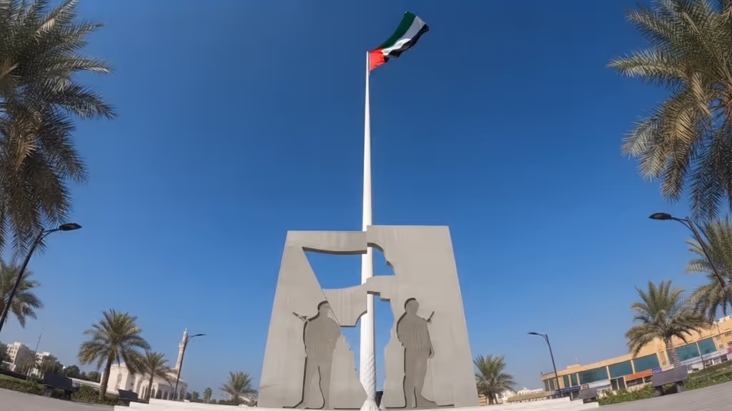Dubai Private Tour - UAE Flagpole Ajman
