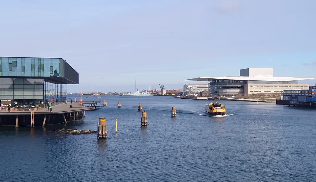 Copenhagen Private Tour - The Copenhagen harbour with Local ferry