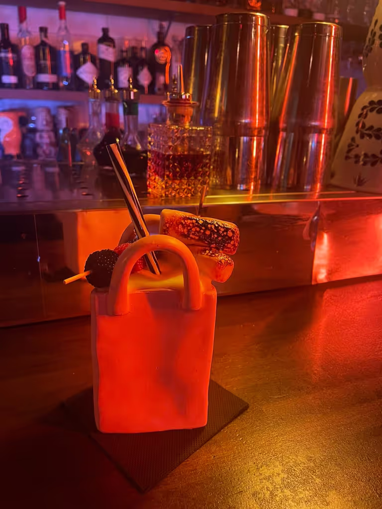 Barcelona Private Tour - One of unique cocktails
