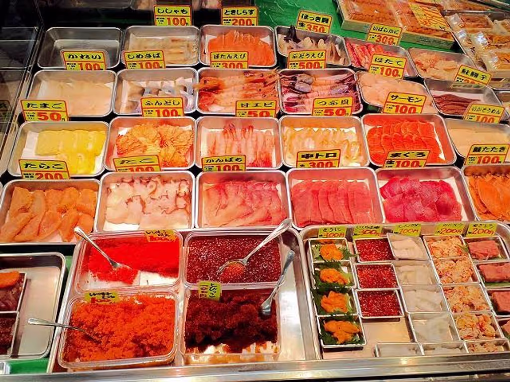 Hokkaido Private Tour - Jewery look-like sashimi slices