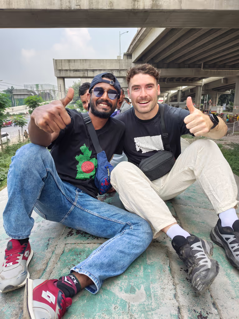 Dhaka Private Tour - roof of the train