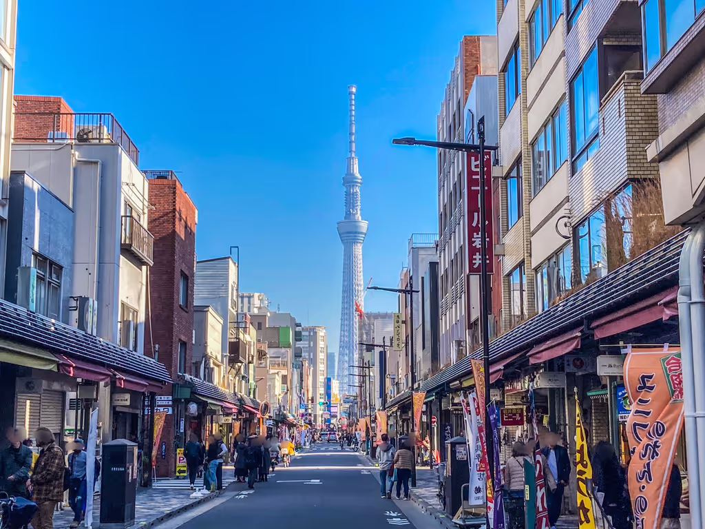 Tokyo Private Tour - La rue Kappa-bashi dori