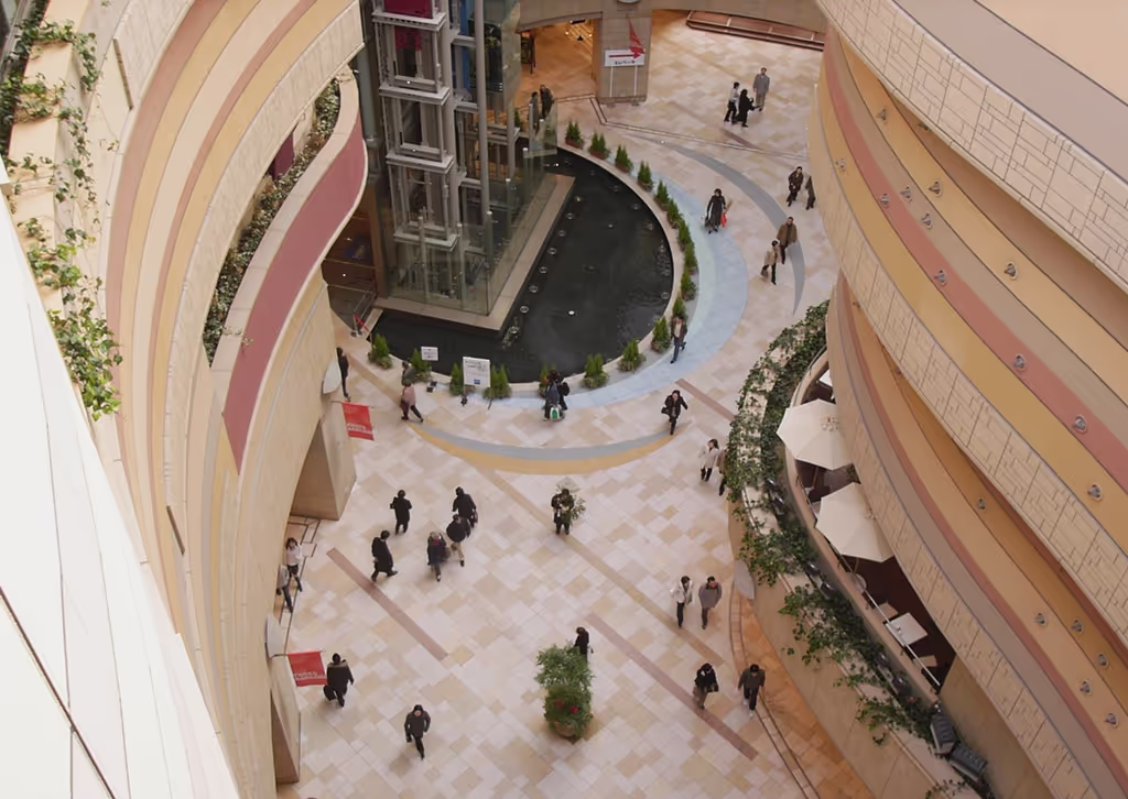 Osaka Private Tour - Shopping street in Namba Parks
