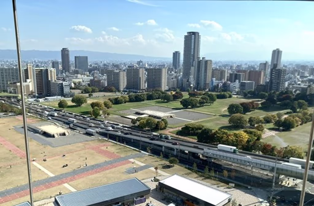 Osaka Private Tour - View of Ruins from Museum