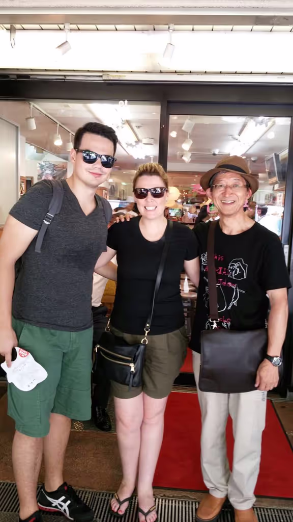 Tokyo Private Tour - With guests at Tsukiji market