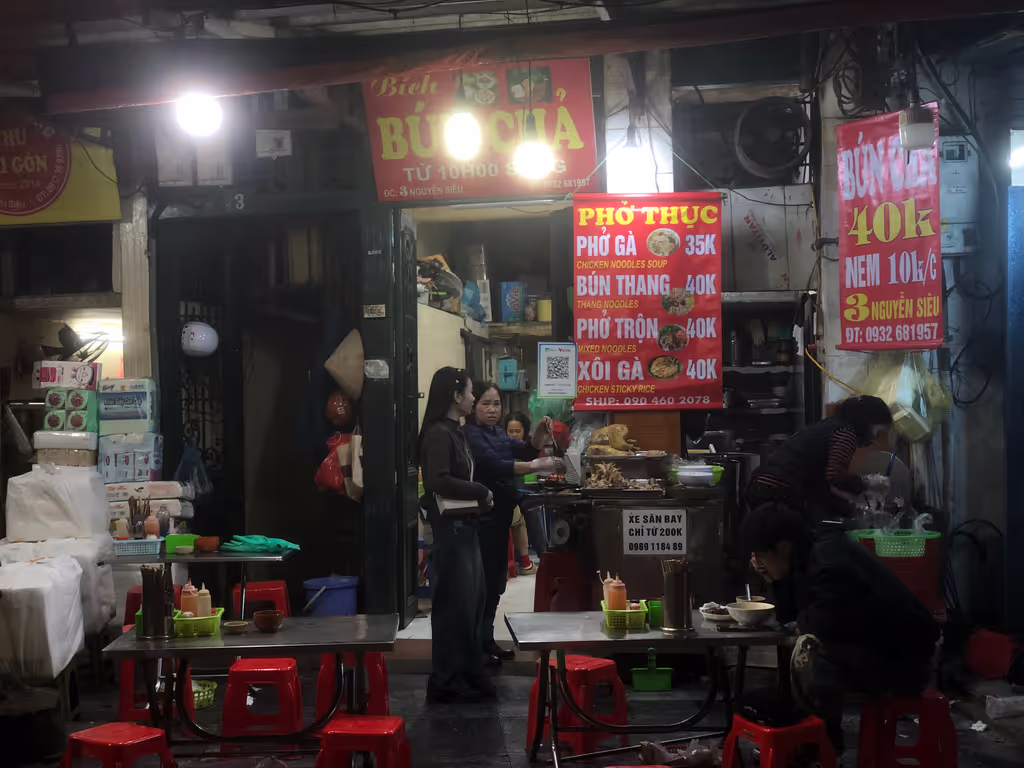 Hanoi Private Tour - Local Restaurant