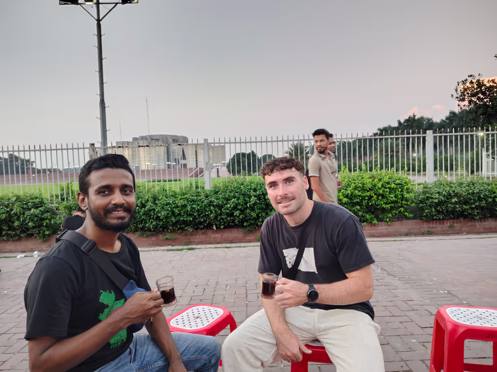 Dhaka Private Tour - IN front Parliament house