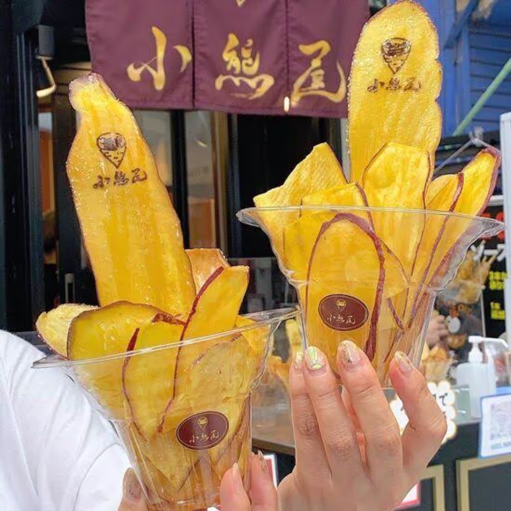 Nagoya Private Tour - Crunchy sweet potato snacks