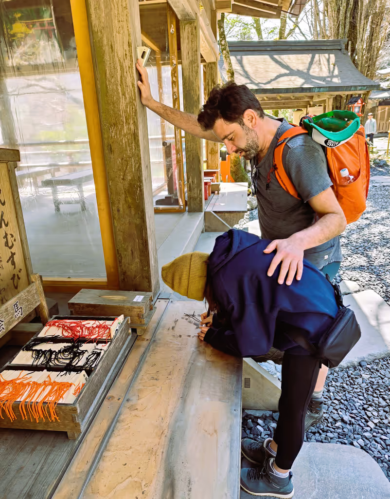 Kyoto Private Tour - Messages to the gods, written by many hands